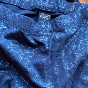 Edun crackle leggings - small